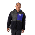 Trico Hybrid Jacket - Men's, Iron/Black
